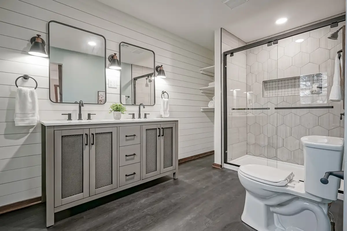 7-1 Beautiful redesigned master bath