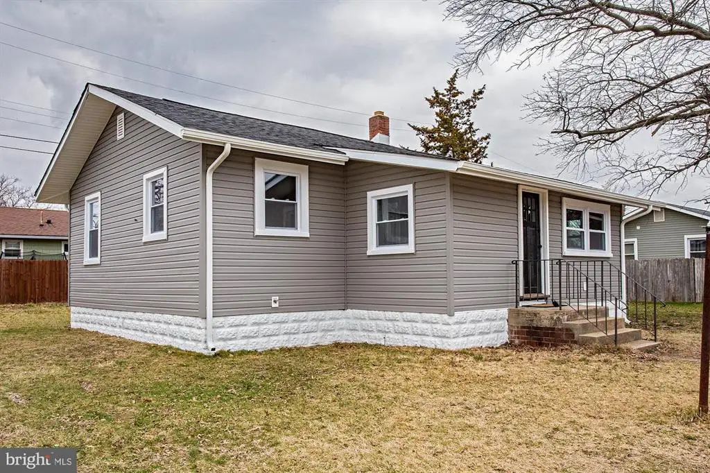 Light grey house newly redone.